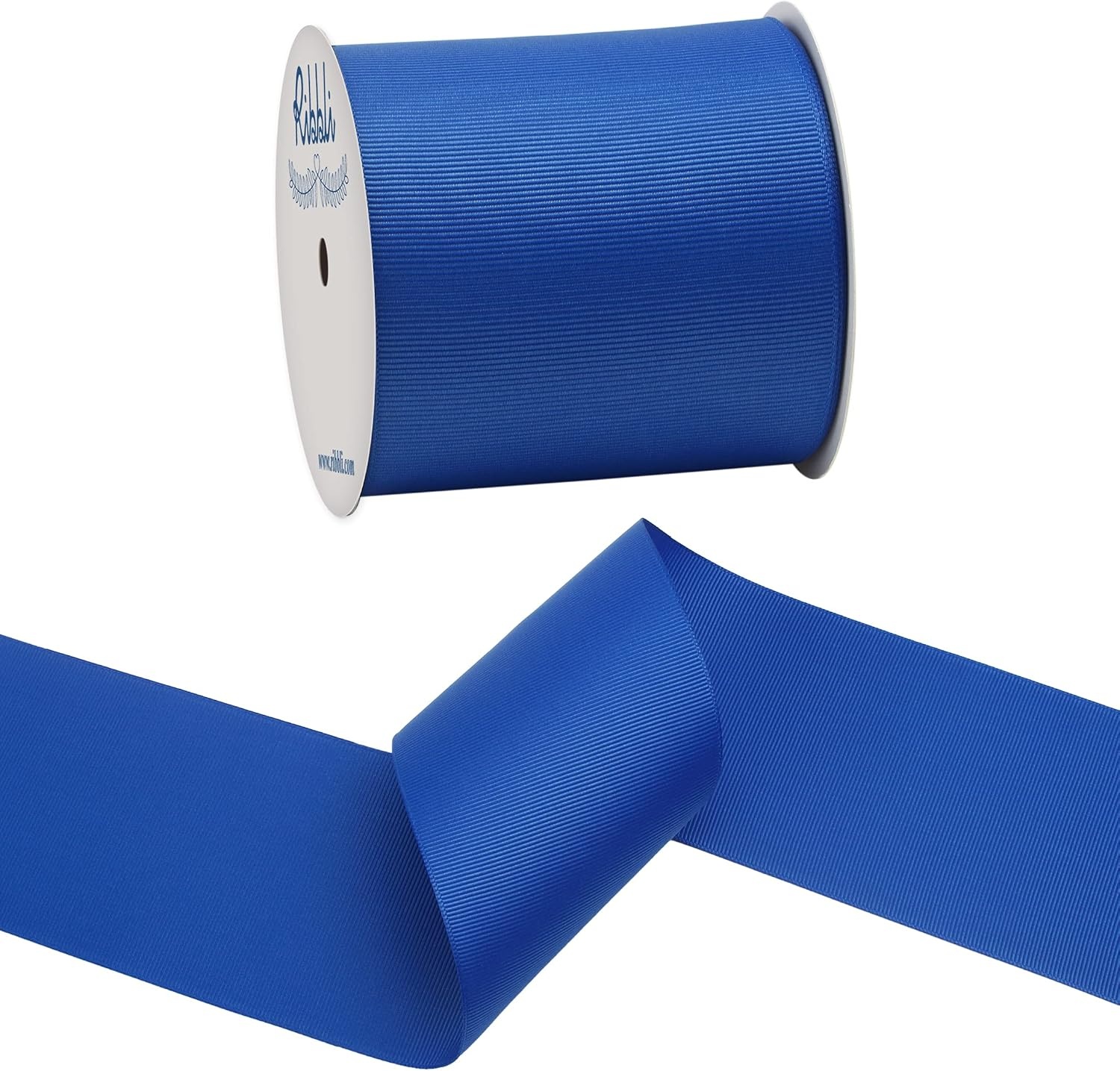 Ribbli Red Grosgrain Ribbon,3 inches x Continuous 10 Yards,Use for Bows DIY Hair Accessories,Gift Wrapping,Craft and Sewing(Royal Blue)