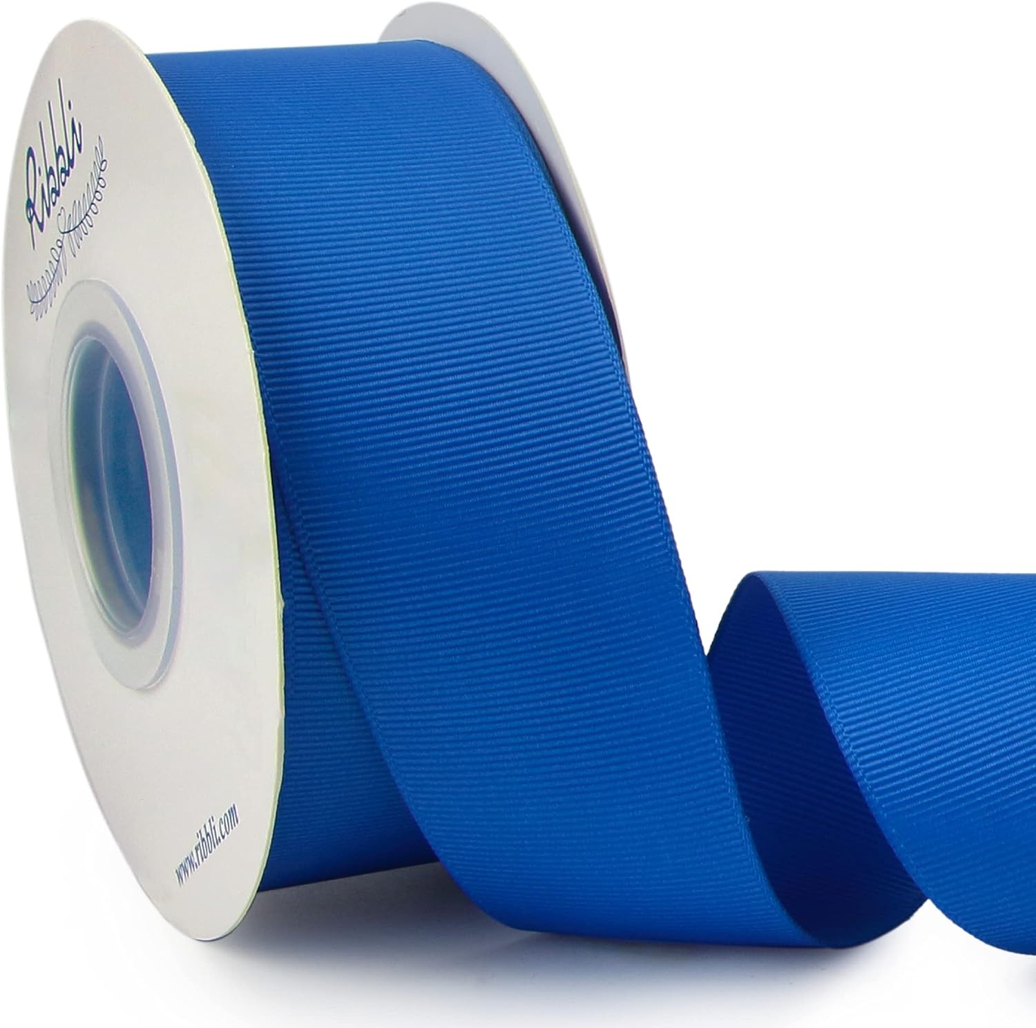 Ribbli Red Grosgrain Ribbon, 1-1/2 inches x Continuous 25 Yards,Use for Bows DIY Hair Accessories,Gift Wrapping,Craft and Sewing(Royal Blue)