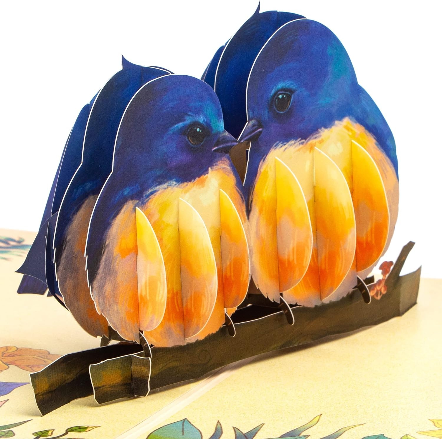 Ribbli Valentine’s Day Cards, 3D Pop Up Love Bird Card, Romantic Card, with Envelope