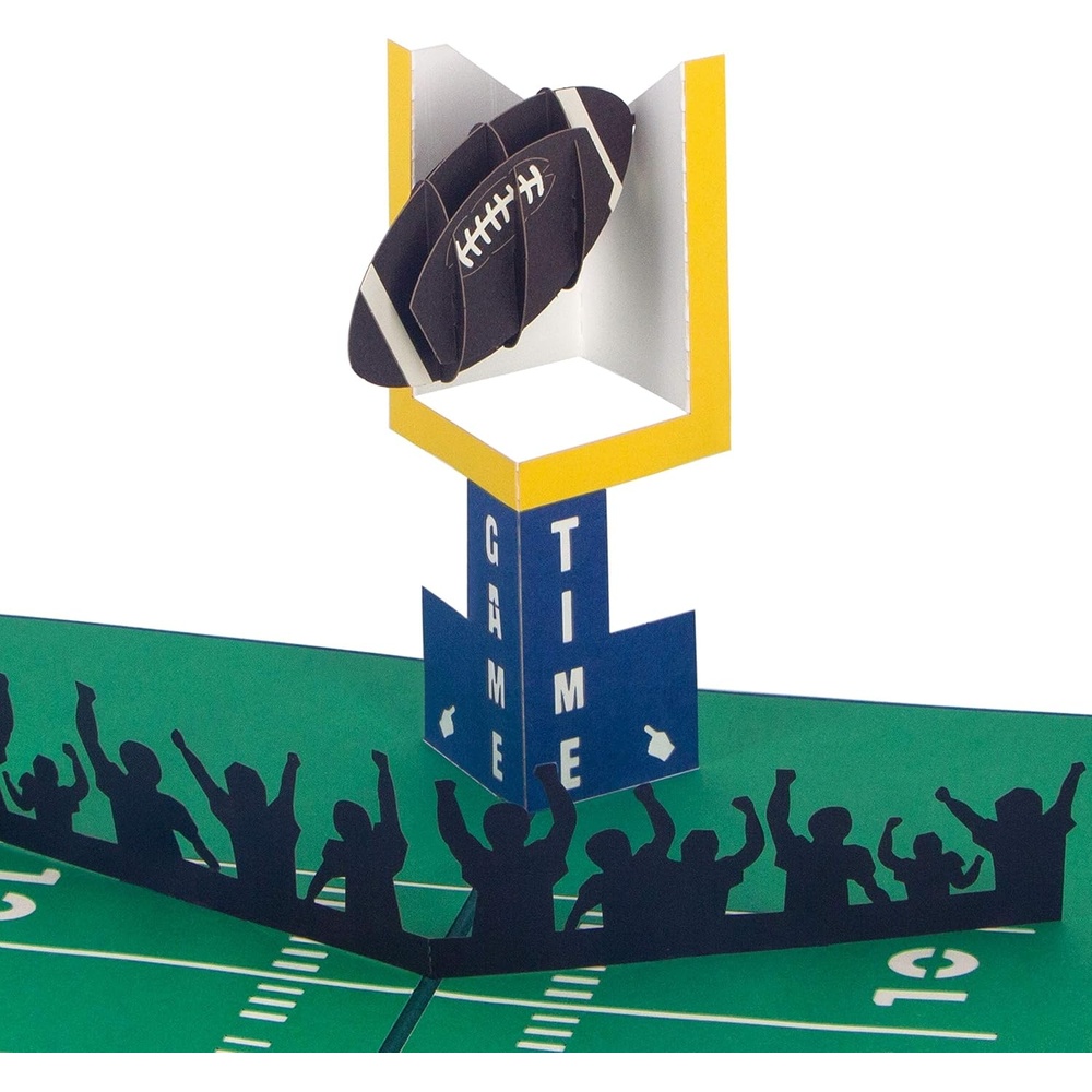 Ribbli Football Handmade 3D Pop Up Card,Greeting Card,Birthday Card,Anniversary Card,Fathers Day Card,Sport Card,For Him,Men,Dad,Son,Boyfriend,Husband,Any Occasion,with Envelope
