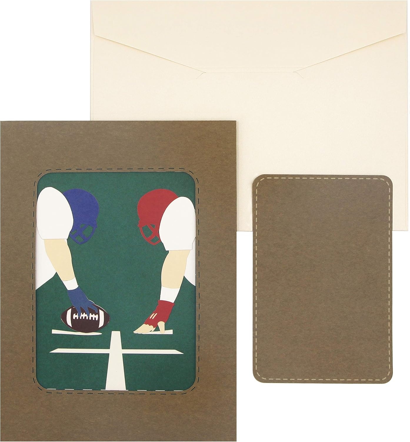 Ribbli Football Handmade 3D Pop Up Card,Greeting Card,Birthday Card,Anniversary Card,Fathers Day Card,Sport Card,For Him,Men,Dad,Son,Boyfriend,Husband,Any Occasion,with Envelope