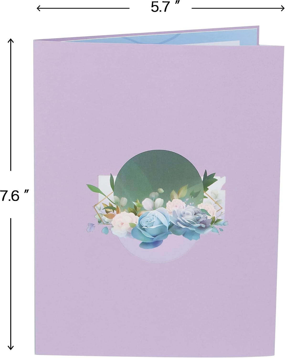 Ribbli Flower Basket 3D Greeting Pop Up Card – Birthday Card,Flowers Card,All Occasions,Mother’s Day,Anniversary,Retirement,Thinking Of You,Get Well,For Women,Mom,Wife,Girl | with Envelope