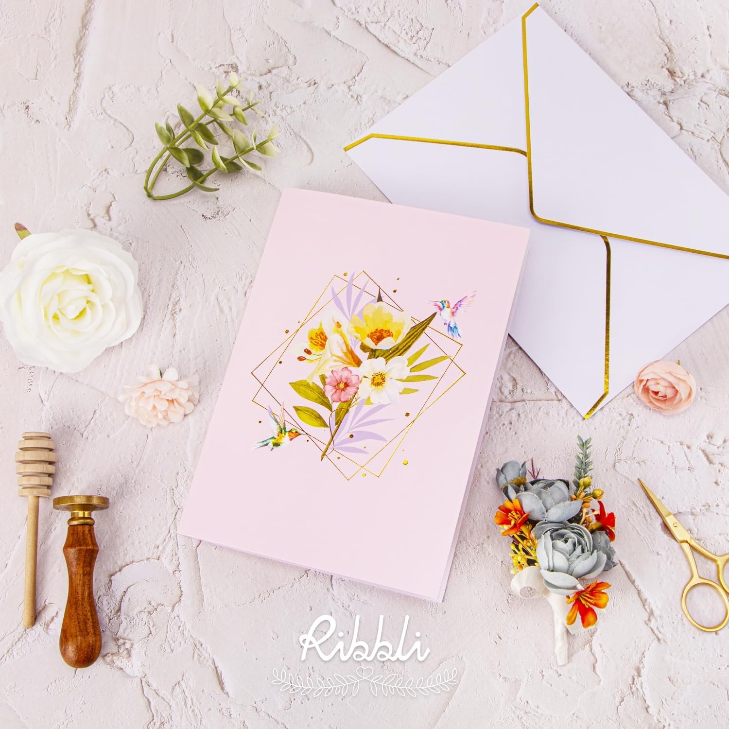 Ribbli Mothers Day Card, Light and Musical Mothers Day Card, Pop Up Happy Mother’s Day Cards, 8.3″x5.8″ with Envelope